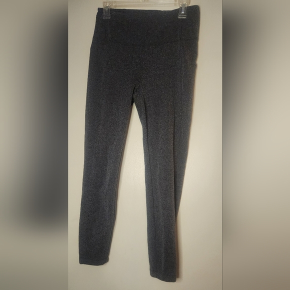 Spring & Mercer Ankle Length Textured Pull On Stretch Pant Gray Size M - Picture 3 of 5